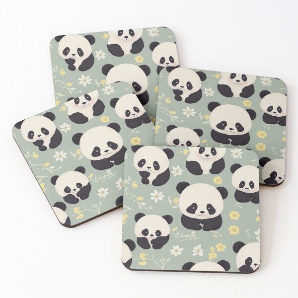 Item preview, Adorable Panda Pattern designed and sold by Rui Huang.