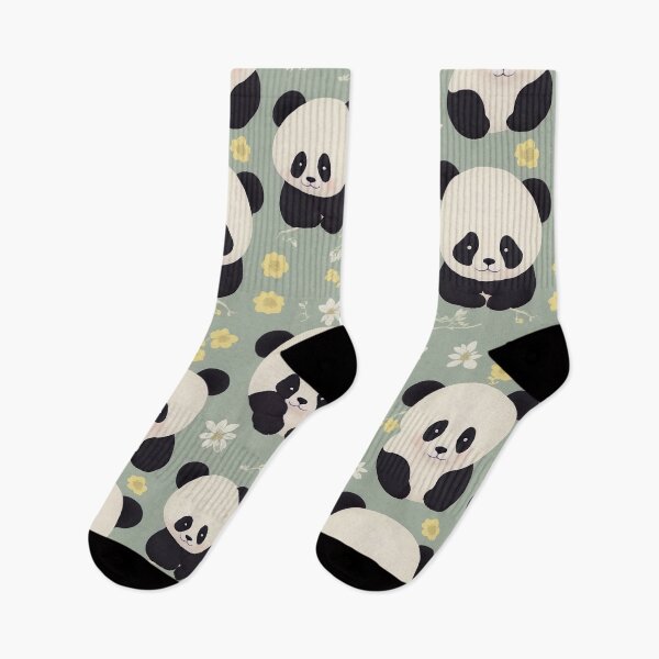 Item preview, Adorable Panda Pattern designed and sold by Rui Huang.