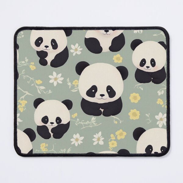 Item preview, Adorable Panda Pattern designed and sold by Rui Huang.