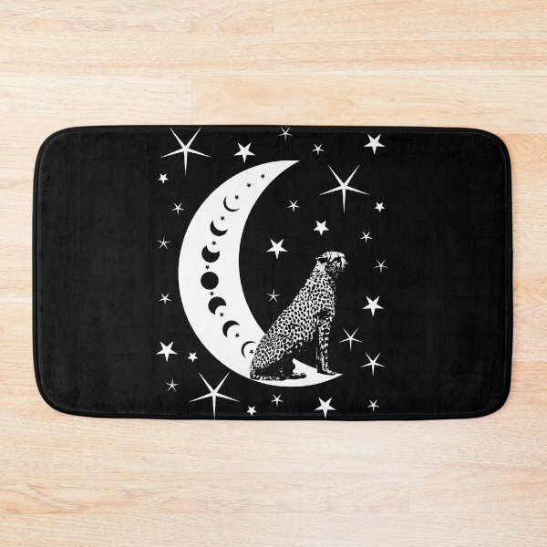 Item preview, Cheetah - moon - stars - wild animal - cat of prey designed and sold by TShirtsundMehr.