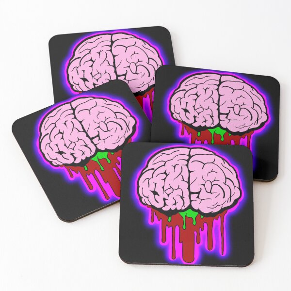 Item preview, Neon Dripping Brain designed and sold by MoodyMomma.