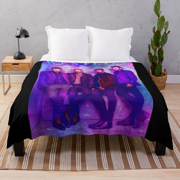 Item preview, Retro Boy band Space Blue & Purple designed and sold by PlumpAugustin.