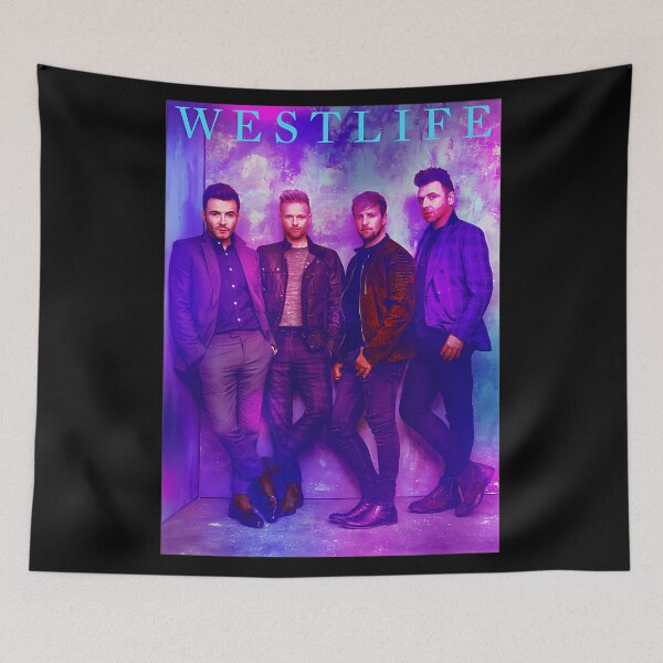 Item preview, Retro Boy band Space Blue & Purple designed and sold by PlumpAugustin.