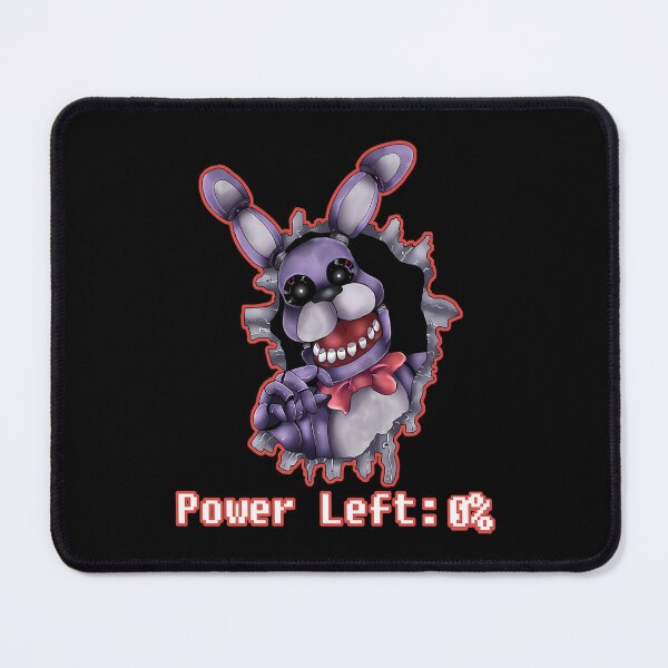 FIVE NIGHTS AT FREDDY'S-Bonnie- Power Left 0% Magnet for Sale by acidiic