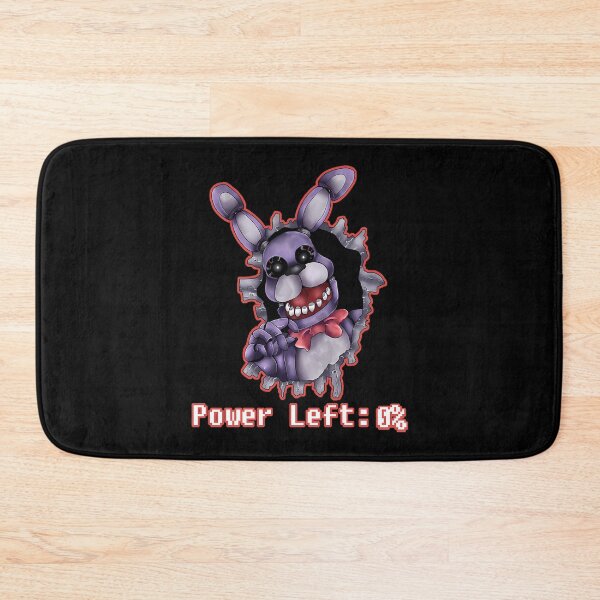 Item preview, FIVE NIGHTS AT FREDDY'S-Bonnie- Power Left 0% designed and sold by ThrillersLaws.