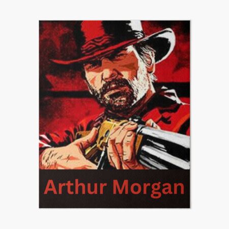 RDR 2: Arthur Morgan BANG! Poster by NewDesignFR