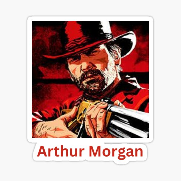 Arthur Morgan Sticker for Sale by perfectdesigns4