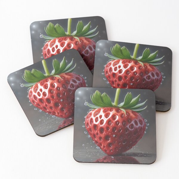 Item preview, strawberry 2023 tileartwork designed and sold by tileartwork.