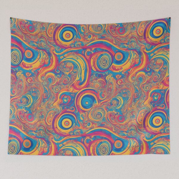 Item preview, Swirling patterns, psychedelic designed and sold by CoolPixels.