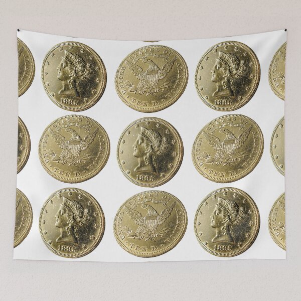 Item preview, Antique 1895 Ten Dollar US Gold Coin designed and sold by dcartist333.