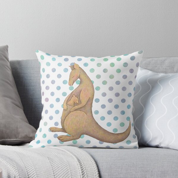 Item preview, Kangaroo Mom and Baby designed and sold by ElephantTrunk.