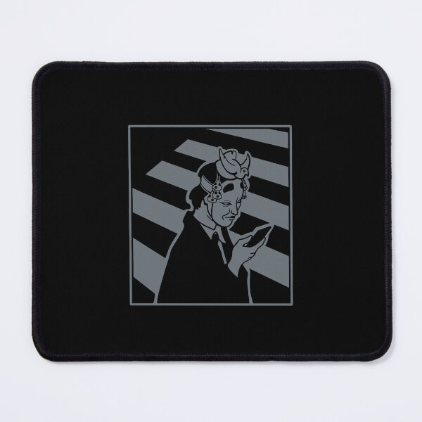 Item preview, Copy of Copy of Japanese Noh mask in modern urban environment in grey ink designed and sold by martodesign.