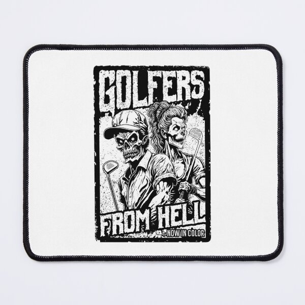 Item preview, Golf Halloween Funny Retro Zombie Golfer Horror Movie Poster designed and sold by GrandeDuc.