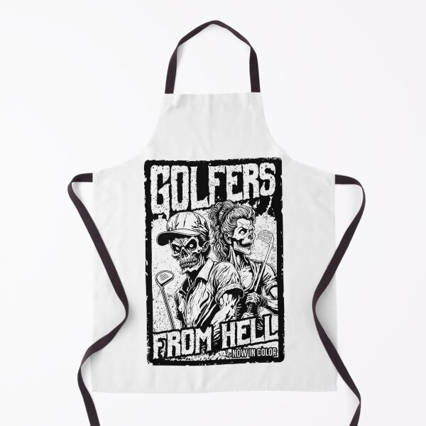 Item preview, Golf Halloween Funny Retro Zombie Golfer Horror Movie Poster designed and sold by GrandeDuc.