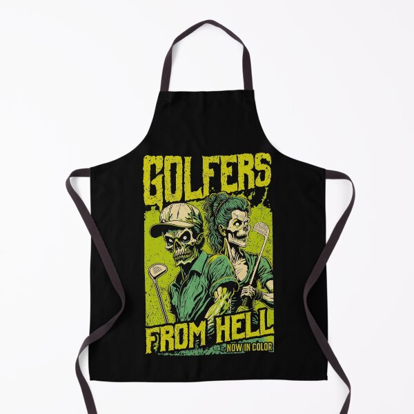 Item preview, Golf Halloween Funny Retro Zombie Golfer Horror Movie Poster designed and sold by GrandeDuc.