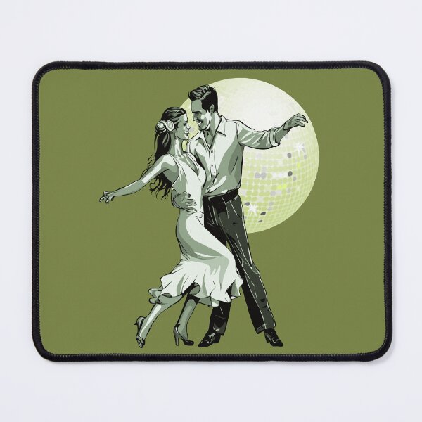 Item preview, Salsa Couple Dancing With Ballroom Mirrorball 2 designed and sold by taiche.