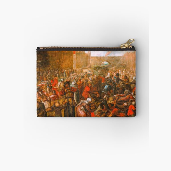 Item preview, Otto Van Veen - Distribution of Herring and White Bread During the Siege of Leiden designed and sold by TheSoulOfArt.