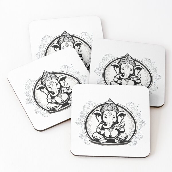 Item preview, "Ganpati Sketch: Artistic Tribute to the Divine" designed and sold by Superbdeal.