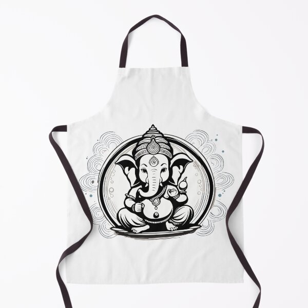 Item preview, "Ganpati Sketch: Artistic Tribute to the Divine" designed and sold by Superbdeal.
