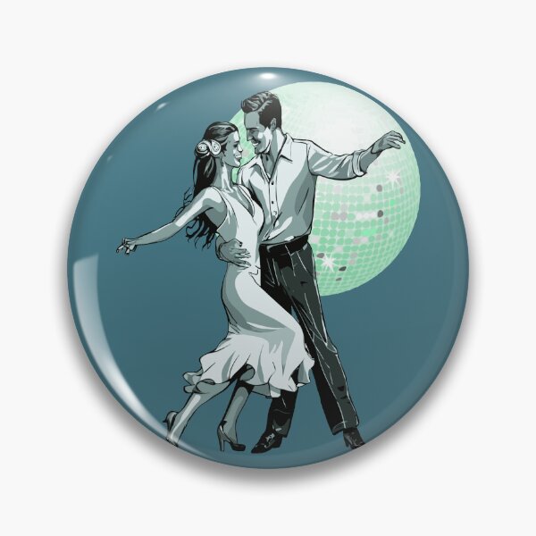 Item preview, Salsa Couple Dancing With Ballroom Mirrorball 3 designed and sold by taiche.