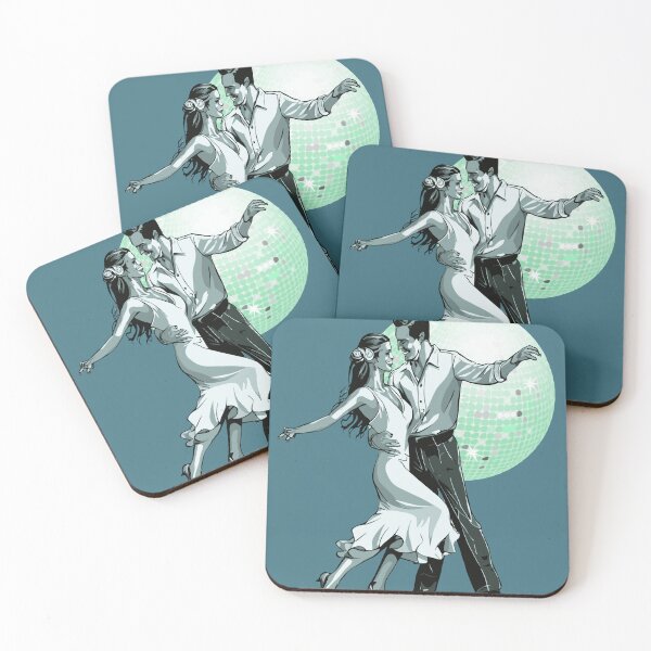 Item preview, Salsa Couple Dancing With Ballroom Mirrorball 3 designed and sold by taiche.