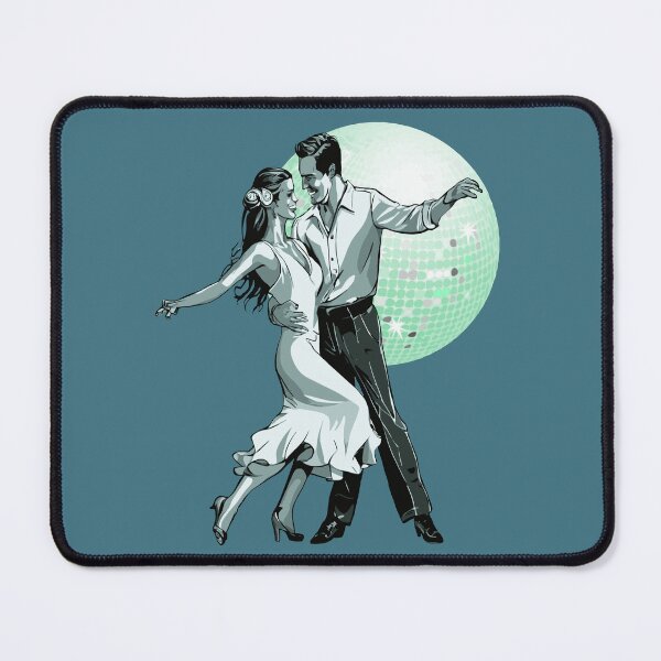 Item preview, Salsa Couple Dancing With Ballroom Mirrorball 3 designed and sold by taiche.