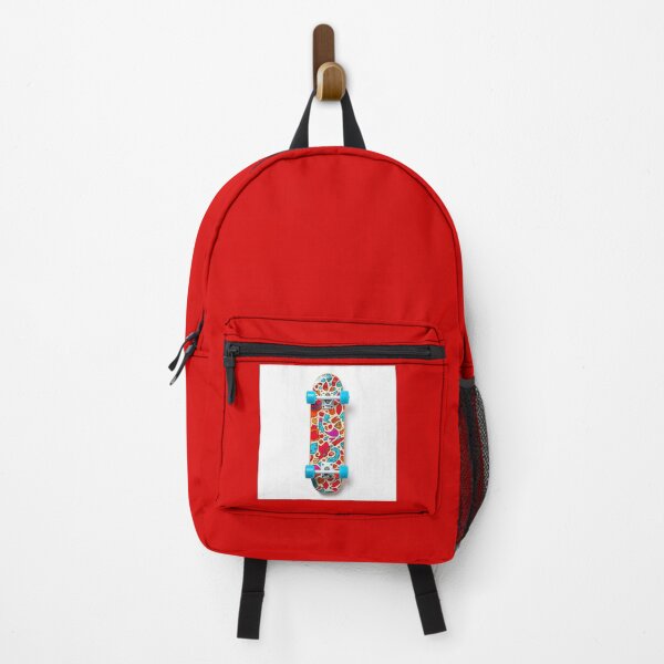 Item preview, red and blue, cute skateboard designed and sold by silent-violin.