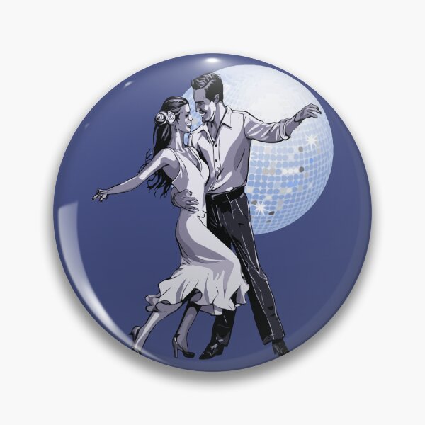 Item preview, Salsa Couple Dancing With Ballroom Mirrorball 4 designed and sold by taiche.