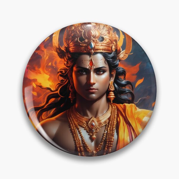 Item preview, Hindu God Lord Rama AI Generated Image designed and sold by deepakrode7.
