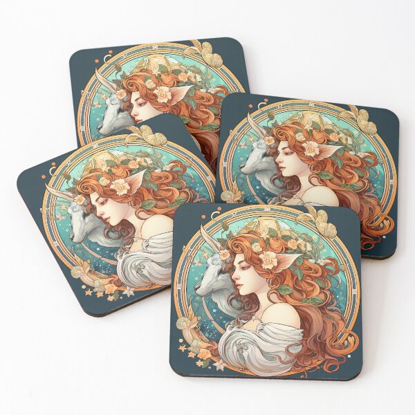 Item preview, Astral Beauty: Capricorn designed and sold by anticmuse.