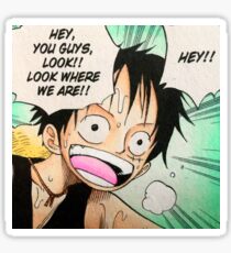 Luffy in Skypiea Sticker