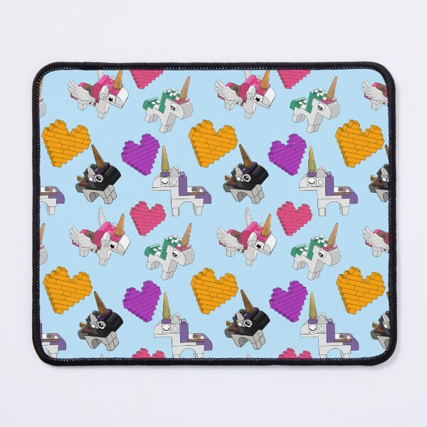 Item preview, Brick Unicorns and Hearts designed and sold by FLUFFSforSTUFF.