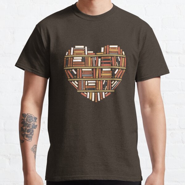 I Heart Books Camiseta clásica