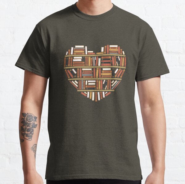 Ich Herz Bücher Classic T-Shirt