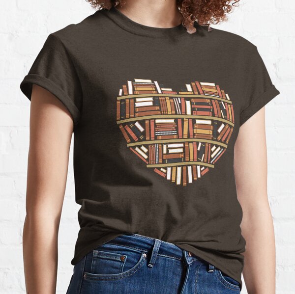 I Heart Books Camiseta clásica