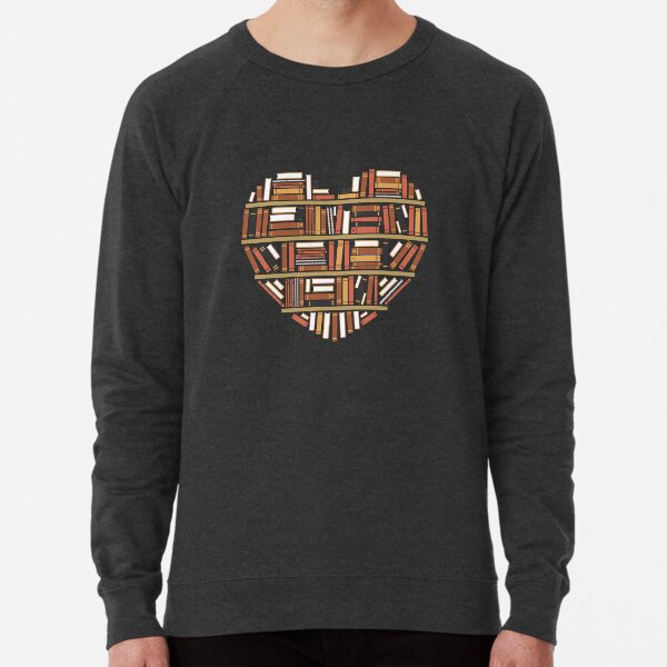 I Heart Books Sudadera ligera