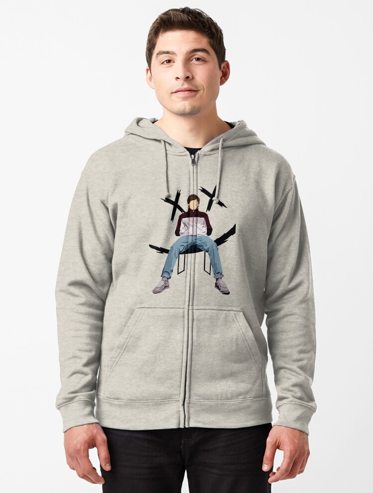 Louis Tomlinson Two of Us Hoodie Mens Full-Zip Pullover