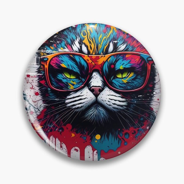 Item preview, A painted picture of a mischievous kitten. designed and sold by Natcharee.