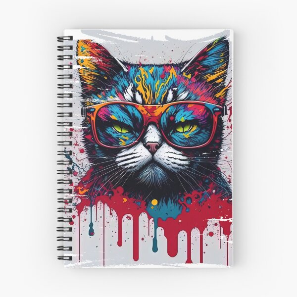 Item preview, A painted picture of a mischievous kitten. designed and sold by Natcharee.