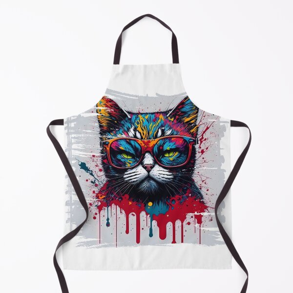 Item preview, A painted picture of a mischievous kitten. designed and sold by Natcharee.