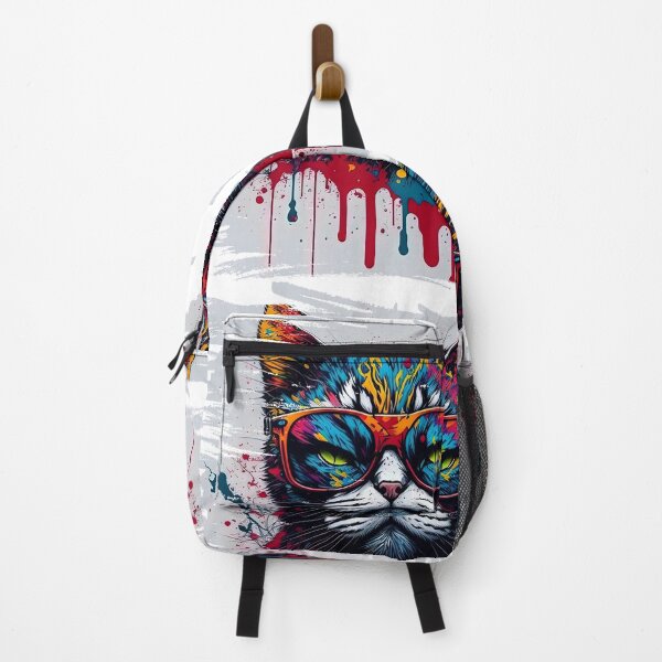 Item preview, A painted picture of a mischievous kitten. designed and sold by Natcharee.