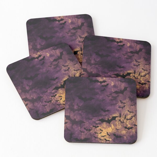 Item preview, Gothic Bats Dark Purple Fog Pattern designed and sold by Sturdust.