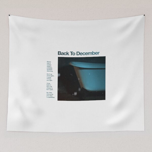 Item preview, taylor swift | back to december | midnights version designed and sold by estheticalrh.