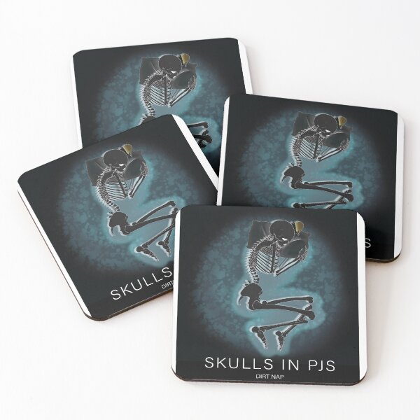 Item preview, Skulls In PJS - Dirt Nap designed and sold by MisterBongos.