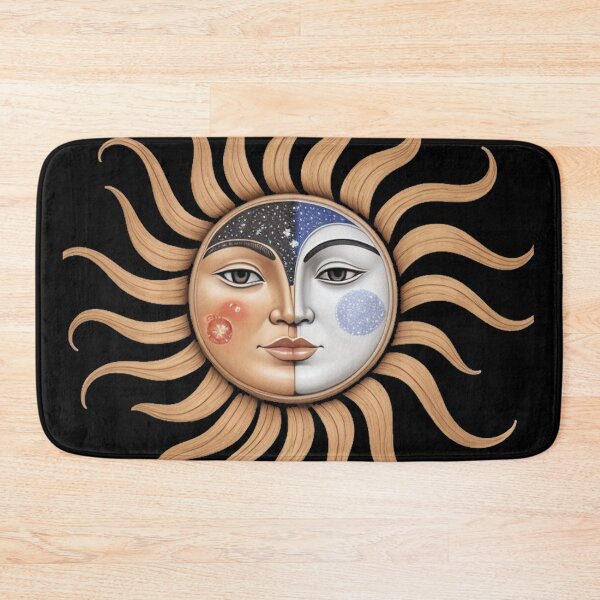 Item preview, Sun and Moon Witch Vibrant Mosaic Style designed and sold by Yellowriversss.