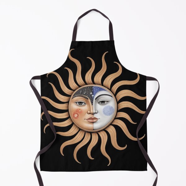 Item preview, Sun and Moon Witch Vibrant Mosaic Style designed and sold by Yellowriversss.