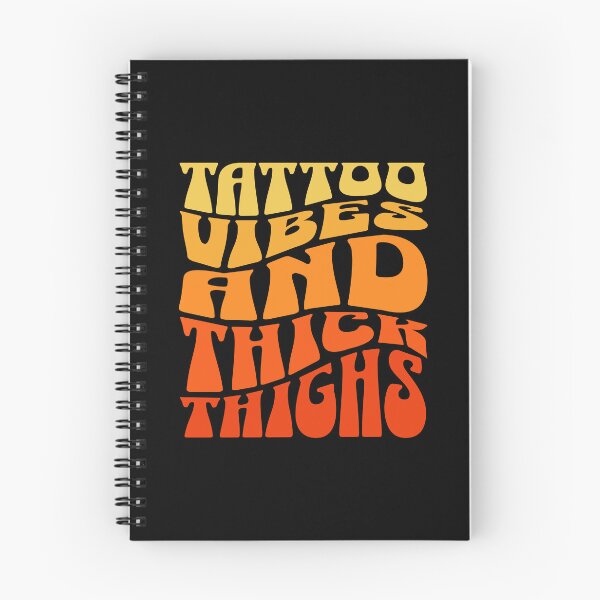 Item preview, Tattooed Vibes and Thick Thighs designed and sold by RishJal.