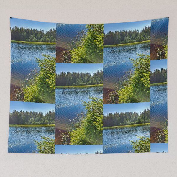 Item preview, Mountain lake, fly fishing designed and sold by mary02.