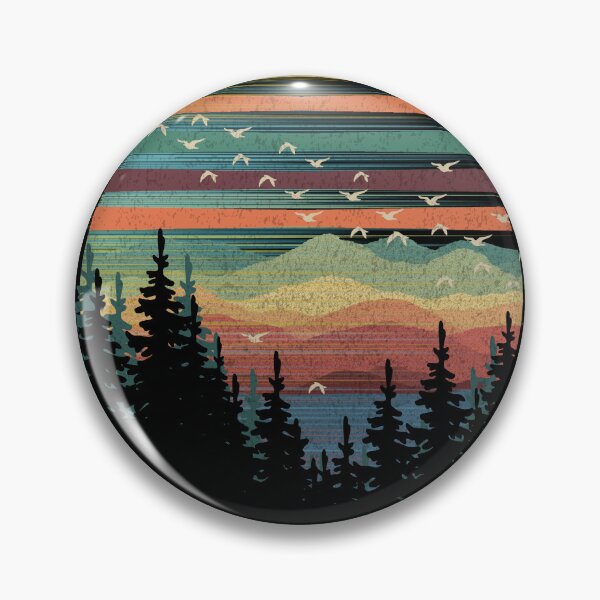 Item preview, Geometric Nature Sunset Vibes designed and sold by maryedenoa.