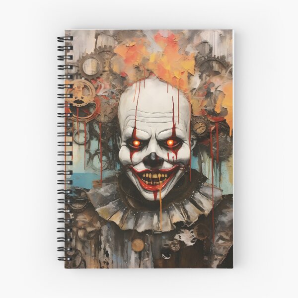 Aperçu de l'œuvre Expressionnisme Steel Punk Horreur Clown créée et vendue par ARTficiallyAnon.